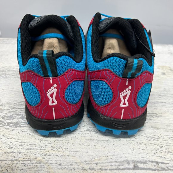 Inov-8 ROCLITE 295: Conquer Trails in Grey/Berry/Blue Style - Picture 6 of 9